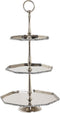 Middenstuk DKD Home Decor Zilverkleurig 28 x 28 x 47 cm