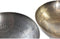 Middenstuk DKD Home Decor Ziverachtig Gouden Aluminium (2 Stuks) (30 x 30 x 17 cm)