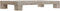 Middenstuk Home ESPRIT Beige Stads 34 x 17 x 4 cm