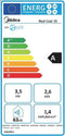 Midea - REAL-COOL-35 - airconditioner - voor kamers tot 43m²