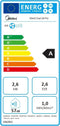 Midea Silent Cool 26 Pro 57 dB 1000 W Wit