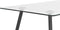 MIDLAND - Eettafel - Zwart - 80 x 140 cm - Veiligheidsglas