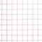 vidaXL Draadgaas vierkant 25x1 m staal met PVC coating rood