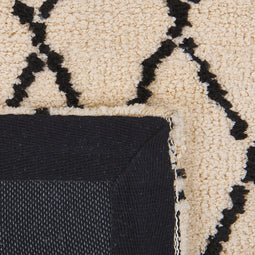 MIDYAT - Laagpolig vloerkleed - Beige - 80 x 150 cm - Polyester