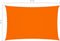 vidaXL Zonnescherm rechthoekig 3x6 m oxford stof oranje