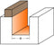 CMT - Kantenfrees Ø22x20/57mm - Met lager Z=2 S=Ø8