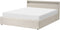 ARMELLE - Bed met opbergruimte - Beige - 160 x 200 cm - Polyester