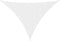 vidaXL - Zonnescherm - driehoekig - 5x7x7 - m - oxford - stof - wit