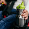 Klean Kanteen RVS Drinkfles Kid Classic narrow - Sippy Cap - sparkling grape - 355ml
