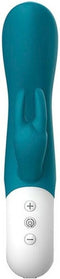 Mighty Rabbit vibrator van Liebe | Oplaadbaar Blauw