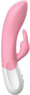 Mighty Rabbit vibrator van Liebe Roze | voor clitoris en G-spot