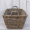 Migo Styling - Opbergmand - Fietsmand - Met hengsels - Riet - Rotan - Strijkmand - 60 x 40 x 30 cm