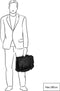 Chesterfield Leren Laptoptas Aktetas 15.6 inch Belfast Bruin