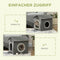 PawHut Katzenhaus mit weichem Kissen D30-630V00