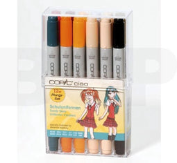 Copic Ciao Marker Set - Schooluniform - 12 stuks