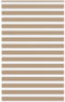 vidaXL - Zebra - Blind - 150x230 - cm - stofbreedte - 145,9 - cm - polyester - zandbruin