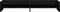 vidaXL - Monitorstandaard - 100x24x16 - cm - massief - grenenhout - zwart