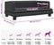 vidaXL - Hondenmand - 80x45x30 - cm - kunstleer - zwart