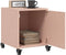 vidaXL - Nachtkastjes - 2 - st - 36x39x43,5 - cm - staal - roze