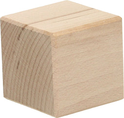 Mijlpaal Blok Hout, 5,6cm