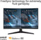 ASUS TUF Gaming VG27WQ3B - Gaming Monitor - 27 inch QHD 180Hz Curved 1ms GTG - Zwart