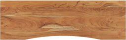 vidaXL - Bureaublad - rechthoekig - 140x50x2,5 - cm - massief - acaciahout