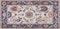 KABTA - Laagpolig vloerkleed - Multicolor - 80 x 150 cm - Katoen