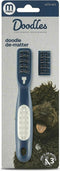 Mikki Doodle De-Matter - Hondenvachtborstel - Blauw Grijs