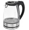 Clatronic WKS 3744 G - Glazen waterkoker - 1,7 liter - Draadloos - Roestvrij staal/glas