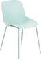 MILACA - Eetkamerstoel set van 2 - Mintgroen - Plastic