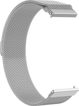 Milanees Bandje 20mm - Zilver