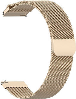 Milanees Bandje 22mm - Champagne