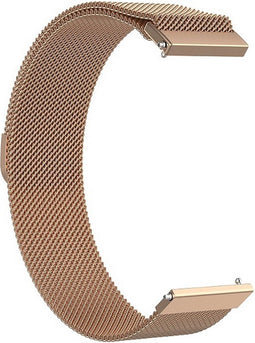 Milanees Bandje 22mm - Rose Gold