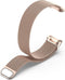 Milanees Bandje Geschikt Voor Fitbit Charge 5 - Champagne