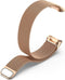 Milanees Bandje Geschikt Voor Fitbit Charge 5 - Rose Gold