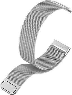 Milanees Bandje Geschikt Voor Fitbit Versa 3 - Zilver