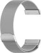 Milanees Bandje Geschikt Voor Fitbit Versa 3 - Zilver
