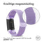 Milanees magnetisch bandje voor de Fitbit Charge 3 / 4 - Maat M - Paars