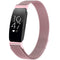 Milanees magnetisch bandje voor de Fitbit Inspire - Maat S - Roze