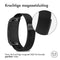 Milanees magnetisch bandje voor de Samsung Gear Fit 2 / 2 Pro - Zwart