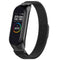 Milanees magnetisch bandje voor de Xiaomi Mi Band 3 / 4 - Zwart