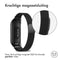 Milanees magnetisch bandje voor de Xiaomi Mi Band 3 / 4 - Zwart
