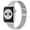 Milanees vouwbandje voor de Apple Watch Series 1-9 / SE - 38/40/41mm - Zilver
