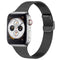 Milanees vouwbandje voor de Apple Watch Series 1-9 / SE - 38/40/41mm - Zwart