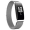 Milanees Watch bandje voor de Fitbit Inspire - Zilver