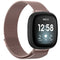 Milanees Watch bandje voor de Fitbit Versa 4 / 3 / Sense (2) - Roze