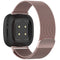 Milanees Watch bandje voor de Fitbit Versa 4 / 3 / Sense (2) - Roze