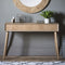Milano Consoletafel met 2 ladens - Eikenhouten - Bruin - 38x120x80 cm