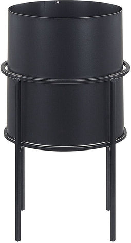 MILEA - Plantenbak - Zwart - 16 cm - IJzer