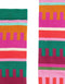 Miles knee socks 75 Multicolor fantasy stripes Green: 32-34